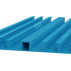 Гидрошпонка ДО-270/25-6/25 из ПВХ для деформационных швов шириной 25 мм