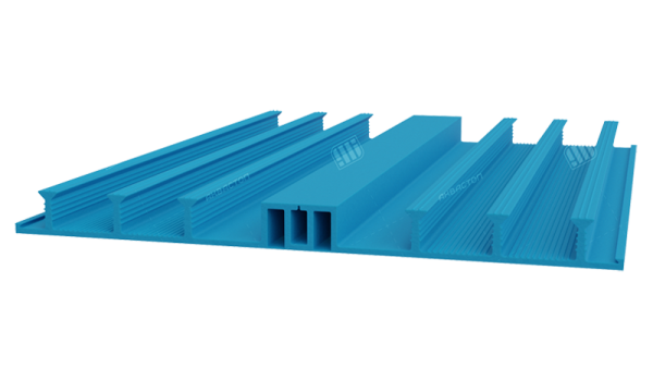 Гидрошпонка ДО-400/50-6/30 из ПВХ для деформационных швов шириной 50 мм