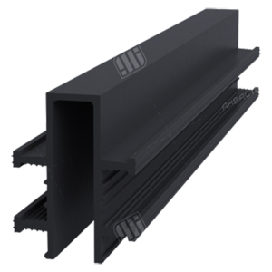 Гидрошпонка ДЗ-100/25-4/25 из EPDM для деформационных швов шириной 25 мм