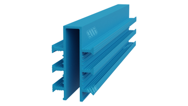 Гидрошпонка ДЗ-130/25-6/35 из ПВХ для деформационных швов шириной 25 мм