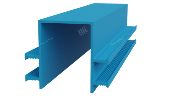 Гидрошпонка ДЗ-140/100-4/35 из ПВХ для деформационных швов шириной 100 мм