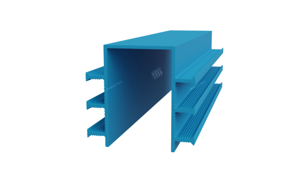 Гидрошпонка ДЗ-160/100-6/35 из ПВХ для деформационных швов шириной 100 мм