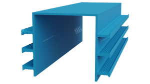 Гидрошпонка ДЗ-160/150-6/35 из ПВХ для деформационных швов шириной 150 мм