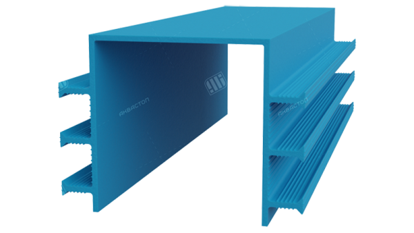 Гидрошпонка ДЗ-160/150-6/35 из ПВХ для деформационных швов шириной 150 мм