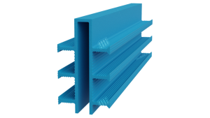 Гидрошпонка ДЗ-160/20-6/35 из ПВХ для деформационных швов шириной 20 мм