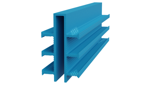 Гидрошпонка ДЗ-160/20-6/35 из ПВХ для деформационных швов шириной 20 мм