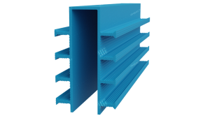 Гидрошпонка ДЗ-205/50-8/35 из ПВХ для деформационных швов шириной 50 мм