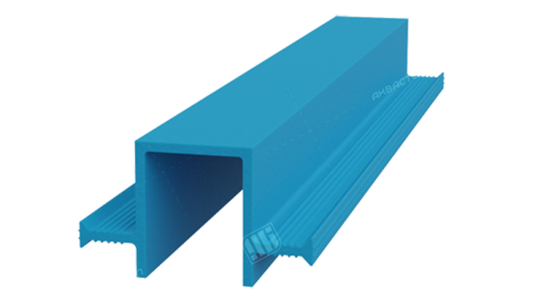 Гидрошпонка ДЗ-70/50-2/35 из ПВХ для деформационных швов шириной 50 мм