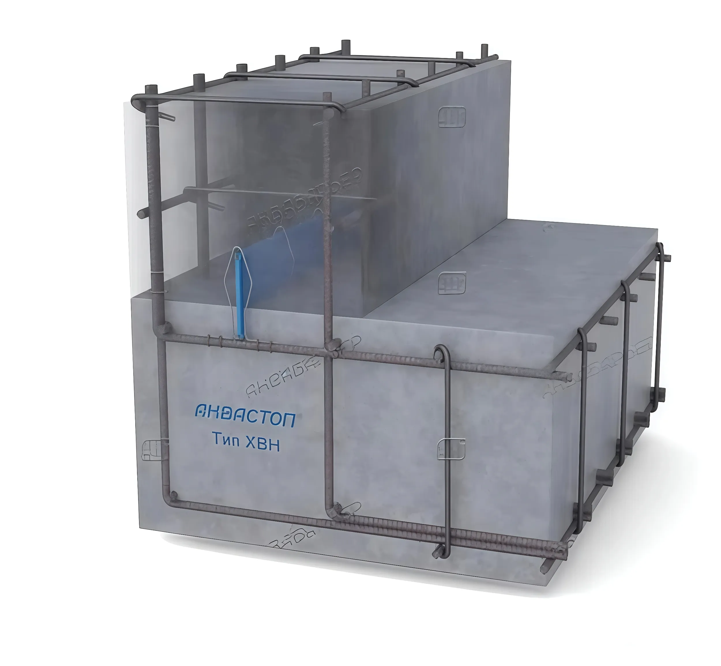 Гидрошпонка Аквастоп ХВН в работе защита железобетонных конструкций