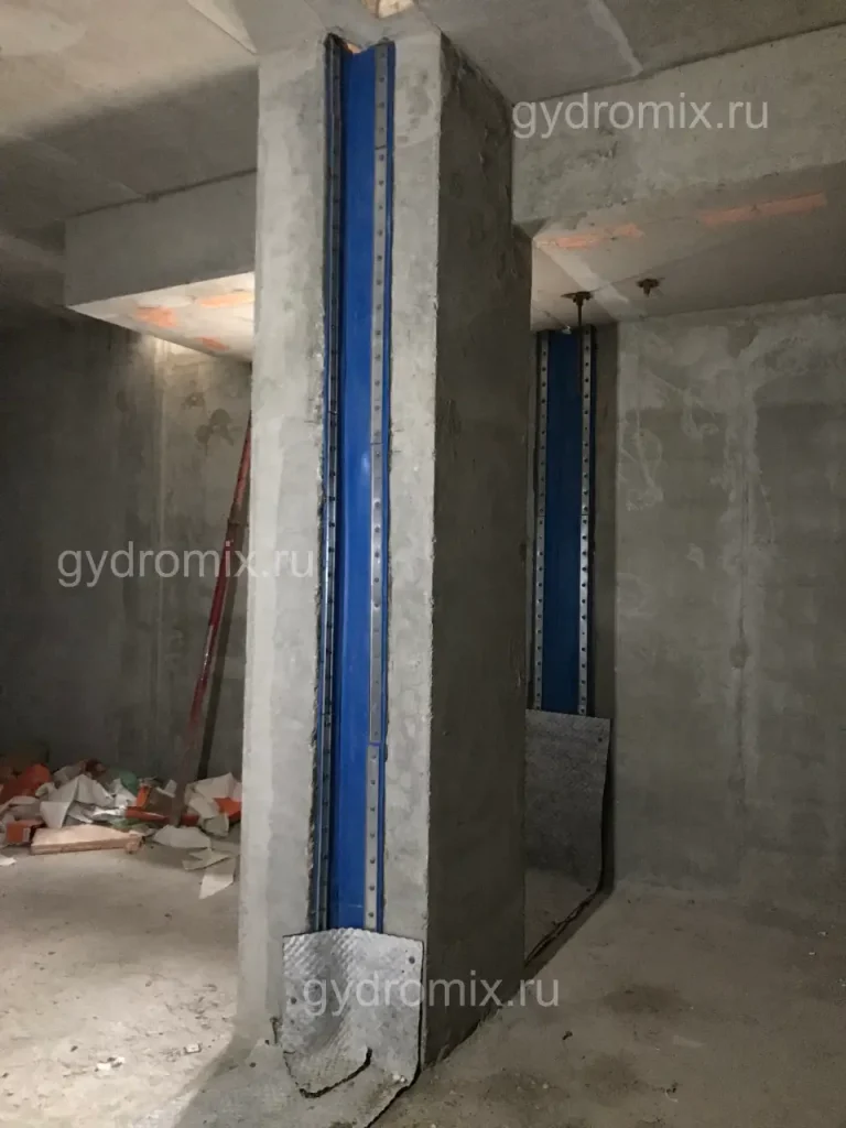 Установка деформационной ремонтной гидрошпонки ДР